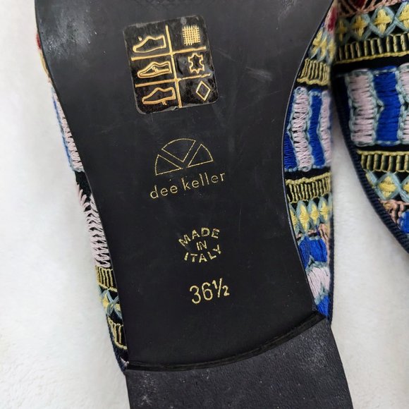 Dee Keller Embroidered Mules - Picture 10 of 10